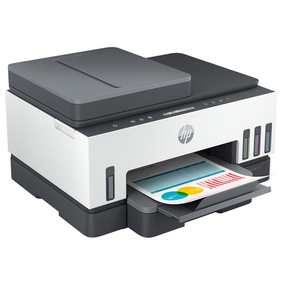 Multifunkcijski uređaj HP Smart Tank 750 ITS Wireless 4800x1200dpi brzina: 15str/min USB 2.0 LAN Wi-Fi Bluetooth P/N: 6UU47A