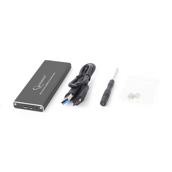 Eksterno kućište Gembird za M.2 disk (2230, 2242, 2260, 2280) USB 3.0 Crno, EE2280-U3C-01