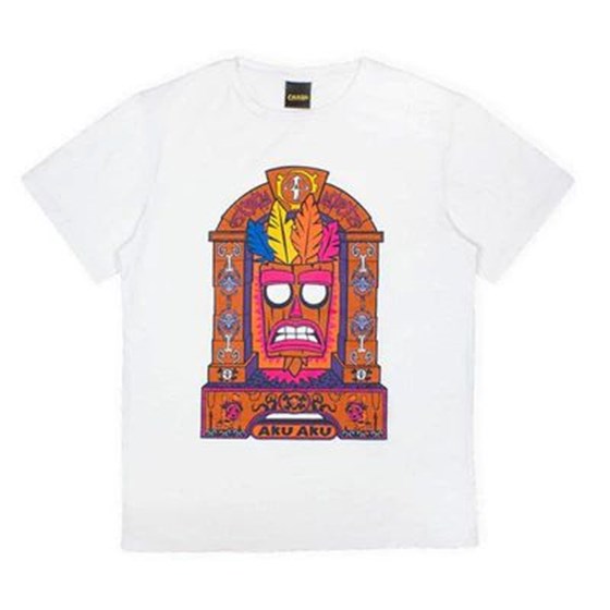 MERCHANDISE CRASH BANDICOOT 2020 AKU AKU T-SHIRT M