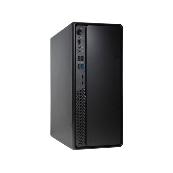 Kućište Chieftec Uni BS mATX, 300W 80+ Bronze napajanje, 1×80mm ventilator, crno (BS-10B-300)