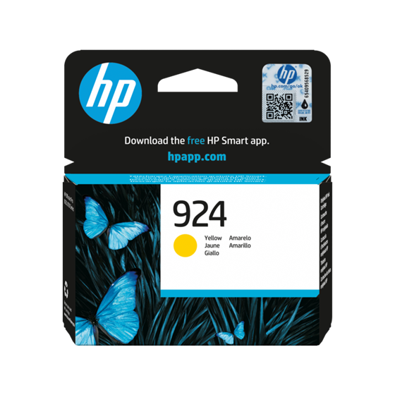 Tinta HP 924 Yellow P/N: 4K0U5NE