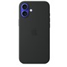 Apple iPhone 16 Plus Silicone Case with MagSafe - Black
