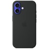 Apple iPhone 16 Silicone Case with MagSafe - Black