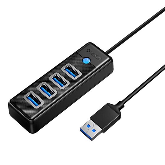 Orico USB A hub, 4x USB A 3.0