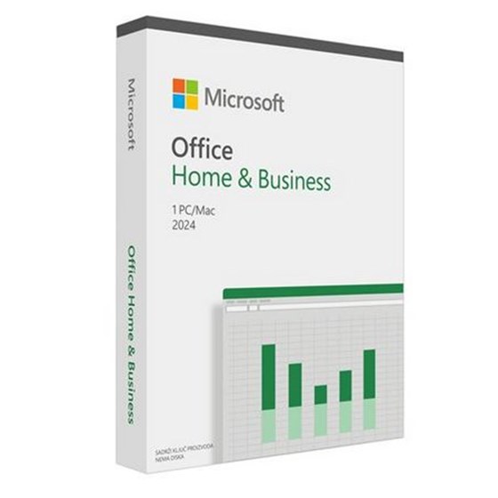 Software Microsoft Office 2024 Home & Business FPP CRO Medialess Word, Excel, PowerPoint, OneNote, Outlook P/N: EP2-06649