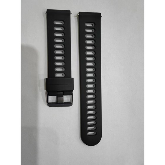 Meanit remen za smartwatch 22mm crno sivi, MSWREM11