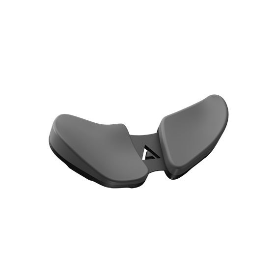 DeltaHub Ergonomski oslonac za zglob Carpio 2.0 - ergonomic wrist rest Right / L / Grey