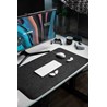 DeltaHub Podloga za miš Minimalistic Desk Mat Felt  Dark Grey - M