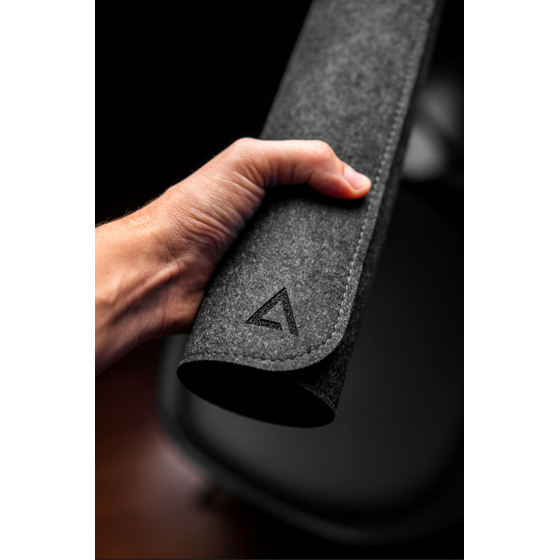 DeltaHub Podloga za miš Minimalistic Desk Mat Felt  Dark Grey - M