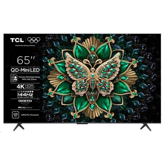 TV TCL 65C6K 65" 4K UHD, mini LED,  Smart TV, 65C6K