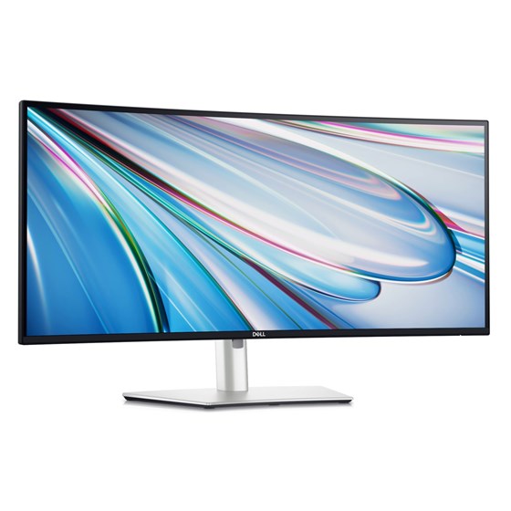 Monitor Dell U3425WE, 34" Curved UWQHD 120Hz, HDMI, DisplayPort, ThunderBolt, USB C, 4x USB A, RJ45, Daisy Chain