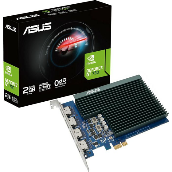 Grafička kartica Asus, nVidia GT 730 2GB GDDR5, 4x HDMI, GT730-4H-SL-2GD5