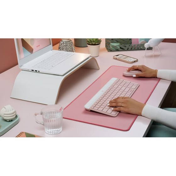 Tipkovnica Logitech Combo MK470 Wireless Rose P/N: 920-011322