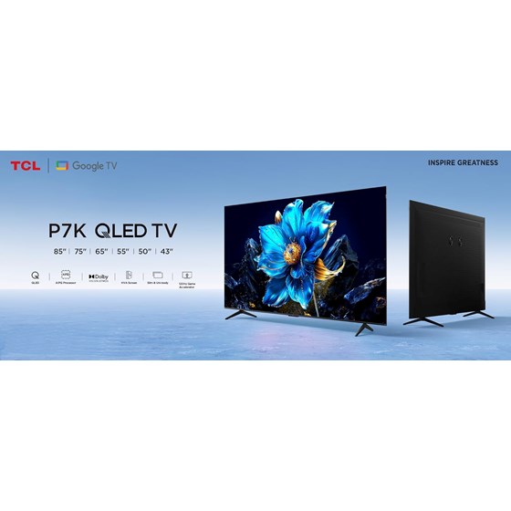 TV TCL 55P7K 55" 4K UHD, QLED,  Smart TV, 55P7K