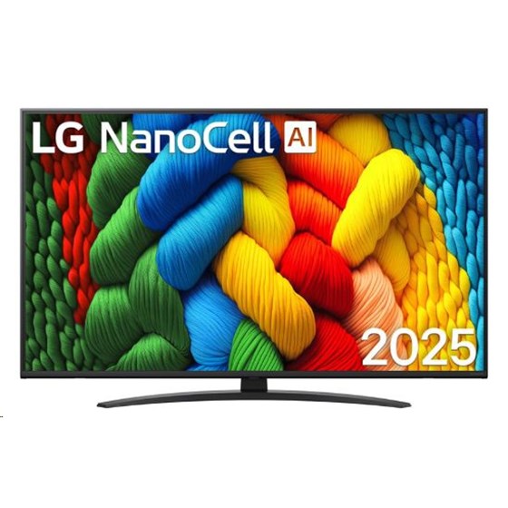 TV LG 43NANO81A3A, 43" 4K UHD, LED, Smart TV, 43NANO81A3A