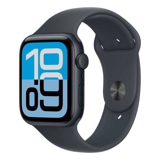 Apple Watch SE 3 Cellular 44mm Midnight Aluminium Case with Midnight Sport Band - M/L