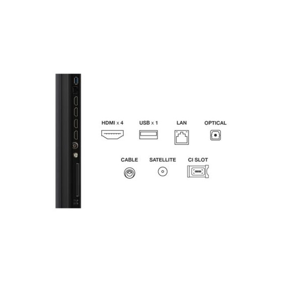 TV TCL 65C6K 65" 4K UHD, mini LED,  Smart TV, 65C6K