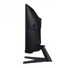 Monitor Samsung LC34G55TWWPXEN, 34" Odyssey G55T, VA, UWQHD, 165Hz, zakrivljen, crni