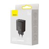 Univerzalni punjač Baseus Compact Quick Charger, 2x USB A, 1x USB C, 30W, crni, CCXJ-E01