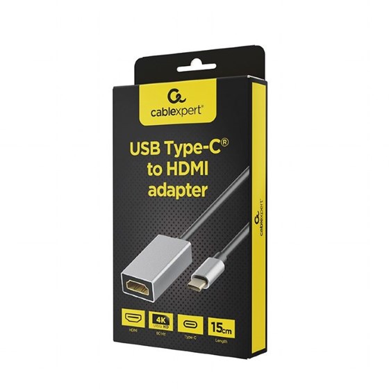 Adapter USB C (M) - HDMI (Ž) Gembird 4K 60Hz, A-USB3C-HDMI-01