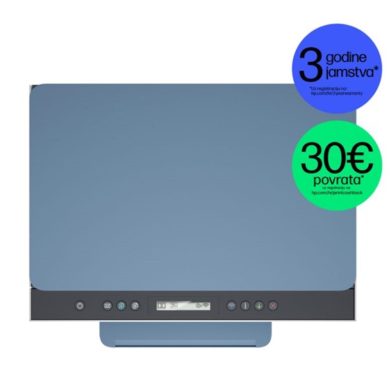 Multifunkcijski uređaj, HP Smart Tank 725 ITS Wireless, 4800x1200dpi, brzina: 15str/min, USB 2.0 Wi-Fi, 28B51A