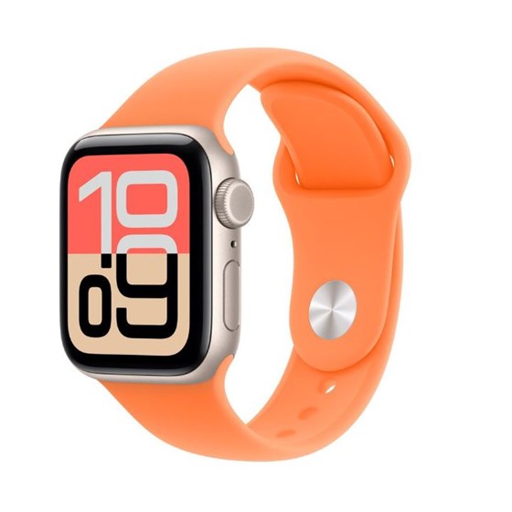 Apple Watch 40mm Sport Band: Clementine Sport Band - S/M (SEASONAL)