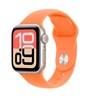 Apple Watch 40mm Sport Band: Clementine Sport Band - S/M (SEASONAL)