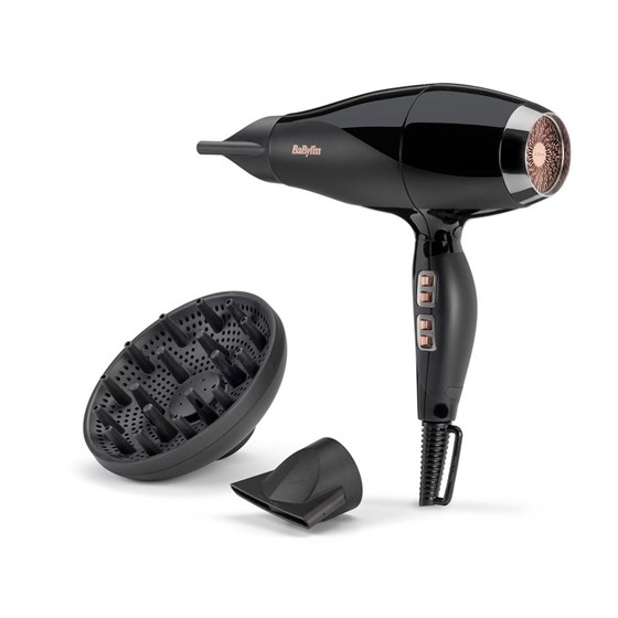 BaByliss sušilo za kosu 6716DE 2300W difuzor profesionalni AC motor, 2 nastavka