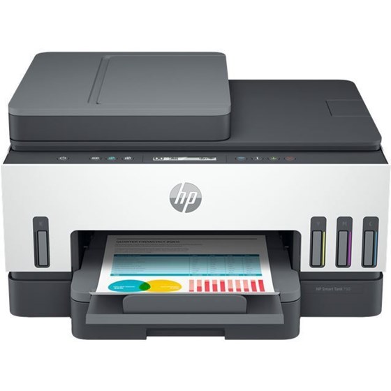 Multifunkcijski uređaj HP Smart Tank 750 ITS Wireless 4800x1200dpi brzina: 15str/min USB 2.0 LAN Wi-Fi Bluetooth P/N: 6UU47A