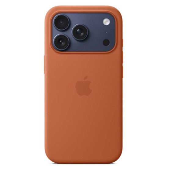 Apple iPhone 17 Pro Silicone Case with MagSafe – Terra Cotta