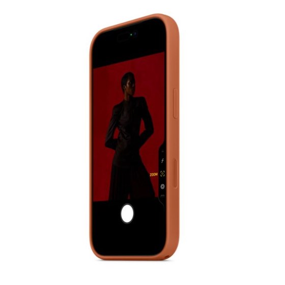 Apple iPhone 17 Pro Silicone Case with MagSafe – Terra Cotta