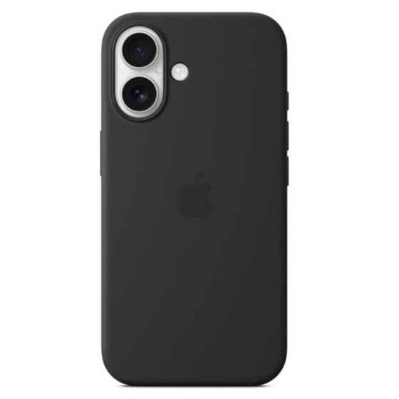 Apple iPhone 16 Silicone Case with MagSafe - Black