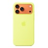 Apple iPhone 17 Pro Max Silicone Case with MagSafe – Neon Yellow