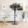 Estia Ventilator  Nuro HSF-M750D-BK ;crni,podni