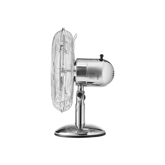 Estia Ventilator Retroflow  06-21542;srebrni;stolni