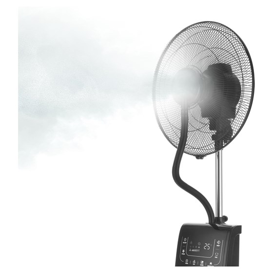 Sencor Ventilator s prskalicom SFN 1054BK;crni;podni