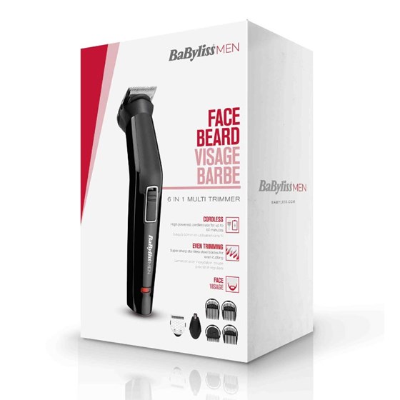 BaByliss trimer MT725E 6u1 bežični