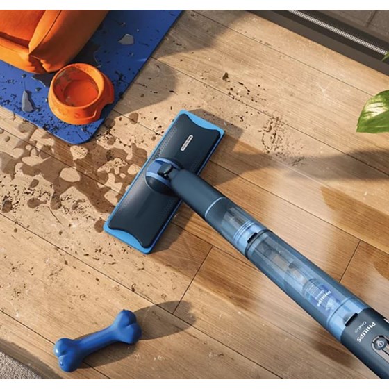 Philips XV5113/01 OneUp Series 5000 with 1 pad and 1 floor cleaner