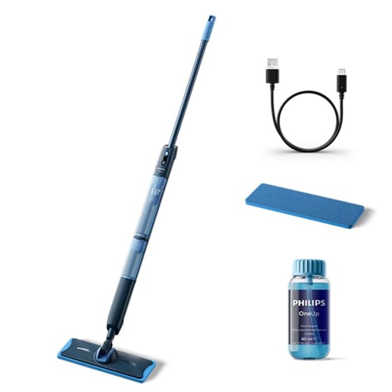 Philips XV5113/01 OneUp Series 5000 with 1 pad and 1 floor cleaner