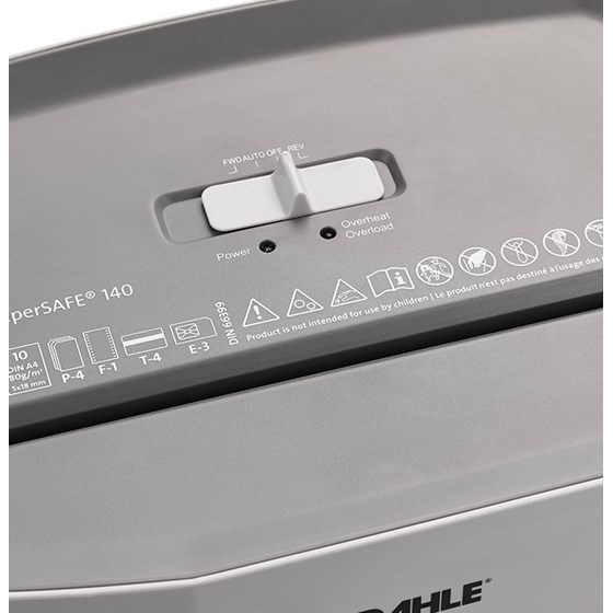 Uništavač papira DAHLE PaperSAFE 140 shredder for small offices and home offices