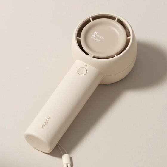 JISU Ručni ventilator LIFE 5, Smeđi