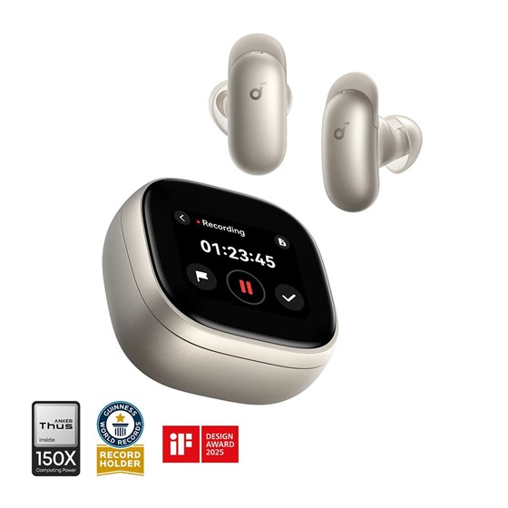 Anker Soundcore Liberty 5 Pro Max bežične slušalice, titanium zlatne