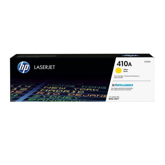 Toner HP Color LaserJet 410A Yellow P/N: CF412A 