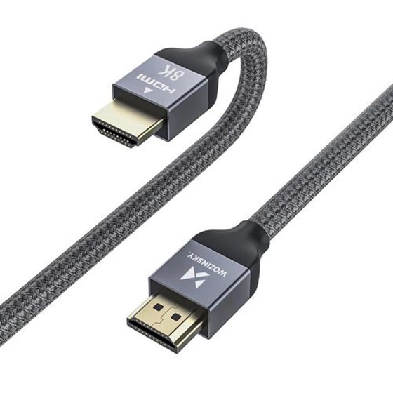 Kabel HDMI - HDMI 2.1 8K 60Hz 48Gbps/ 4k 120Hz / 2k 144Hz Wozinsky 3m
