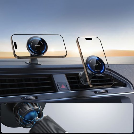 Auto držač za smartphone Joyroom JR-ZS502, MagSafe Wireless charger 15W (max)