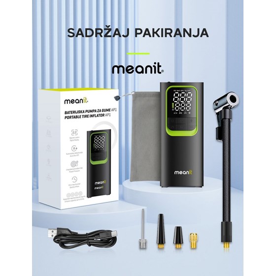 MEANIT BATERIJSKA PUMPA ZA GUME AP1 P/N: MPUMP