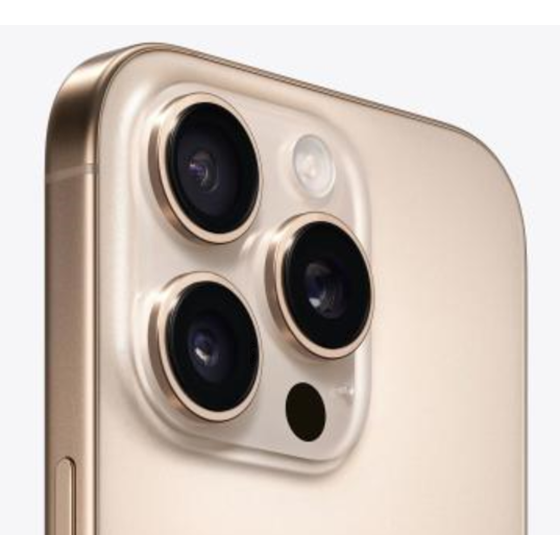 Apple iPhone 16 Pro Max, 6.9", 8GB/256GB, iOS 18, Desert Titanium - IZLOŽBENI ARTIKL