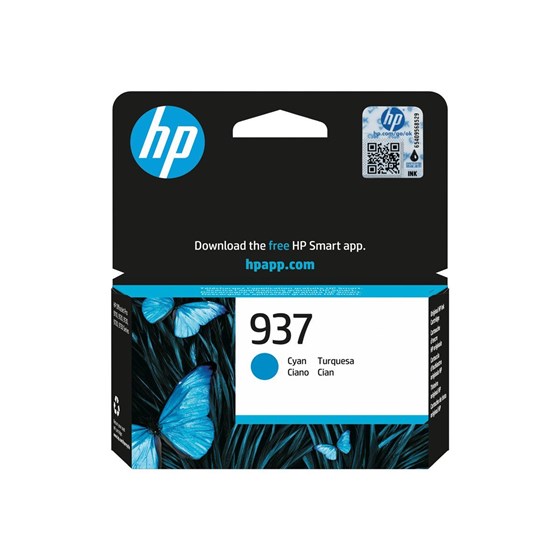 Tinta HP 937 Cyan Original Ink Cartridge