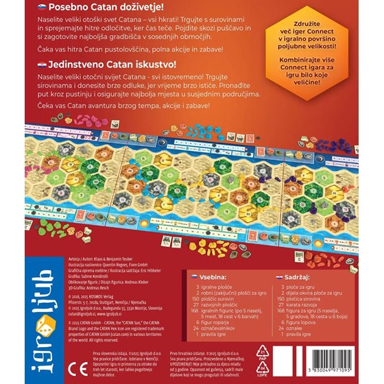 Društvena igra CATAN CONNECT (HR)