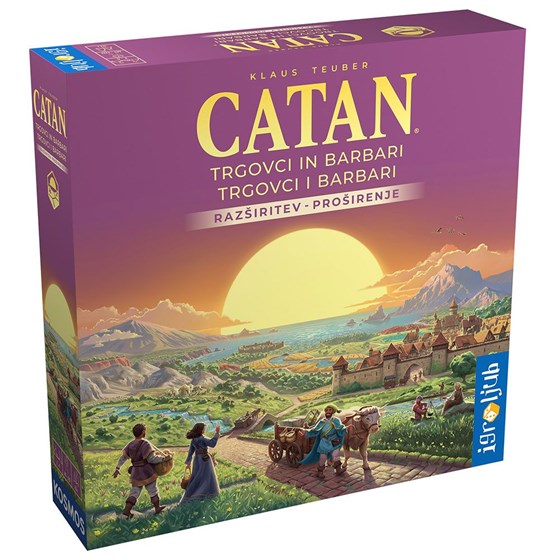 Društvena igra CATAN 2025 - TRGOVCI I BARBARI (HR)